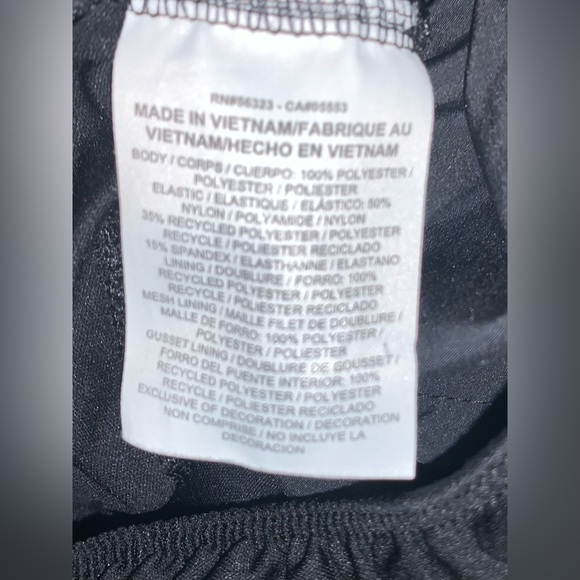 Nike Dri-Fit lined athletic running back zip pocket shorts women’s size medium - Picture 13 of 13